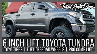 2017 Toyota Tundra Gray SR5 Crewmax  6 inch Lift Kit [upl. by Longo]