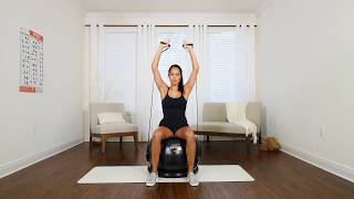 Exercise Ball With Resistance Bands amp Stability Base [upl. by Nanon391]