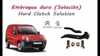 Reforma embrague Peugeot Partner  Citroen Berlingo HDI  Solucion Embrague duroClutch Solution [upl. by Zoltai]