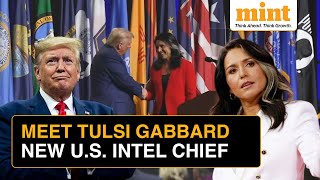 Meet Tulsi Gabbard Trumps Surprise Pick  First US Hindu Congresswoman Now Intel Chief [upl. by Hplodnar]