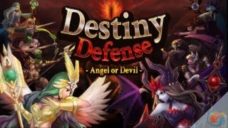 Destiny Defense Angel or Devil  iPhone Gameplay Video [upl. by Ecnarwal]