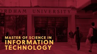 The Gabelli Schools Masters in Information Technology [upl. by Daggna576]