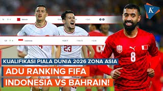 Perbandingan Ranking FIFA Timnas Indonesia Vs Bahrain [upl. by Ime598]