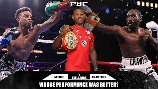 Who Performed Better Against Kell Brook Errol Spence Jr or Terence Crawford [upl. by Kusin190]