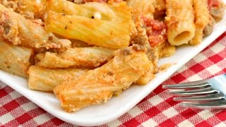 How to Make Baked Ziti  The Frugal Chef [upl. by Heim]