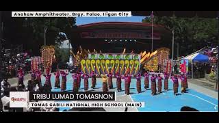 Tribu Lumad Tomasnon  Tomas Cabili National High School  Kasadya Diyandi Festival 2024 [upl. by Ylak]