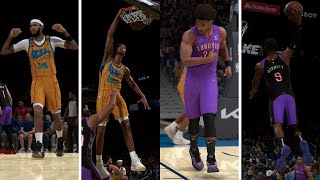 Pelicans VS Raptors NBA HERITAGE GAME NBA2K25 FULL GAMEPLAY HIGHLIGHTS [upl. by Riki]