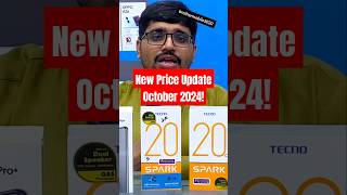 quotTecno Mobile Phones New Price Update October 2024  shorts viralvideo brothermobile3020 [upl. by Yelkcub494]