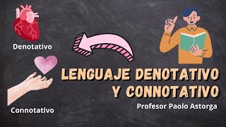 Lenguaje DENOTATIVO y CONNOTATIVO con EJEMPLOS [upl. by Crist]