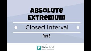 Locate The Absolute Extremum Of The Function On The Closed Interval Part 8 [upl. by Maggio40]