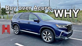 2024 Honda Pilot Elite is it a Better Buy over MDX All Specs amp Test Drive [upl. by Reger]