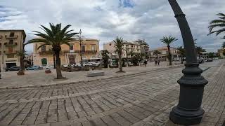 Pozzallo Sicily downtown walking tour [upl. by Nodle]