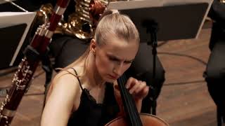 Gulda Cello Concerto 3rd Movement Margarita Balanas and Latvian Radio Big Band [upl. by Yks]