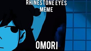 RHINESTONE EYES  OMORI  ANIMATION MEME  FLIPACLIP  TW [upl. by Shulins54]