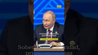 Putin Rusia no puede existir sin soberaníaputin presidente rusia actualidad noticias [upl. by Danila618]