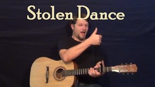 Stolen Dance Milky Chance Guitar Lesson How to Play Strum Fingerstyle [upl. by Kurt]