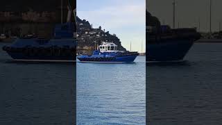 Lyttelton Port tug boat [upl. by Amsirhc]