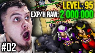 2KK RAW EXPH NA 95 LEVELU NA NOWYM SERWERZE Tibia Bravoria 02 [upl. by Eppie]