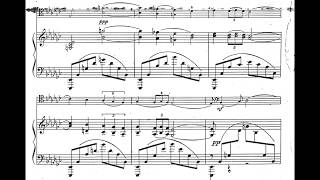 Rachmaninoff Élégie for Cello and Piano op 3 w score [upl. by Lednik]