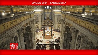 Sinodo 2024 – Santa Messa 30 settembre 2024 [upl. by Nyrmac108]