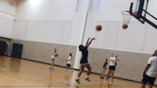 Basketball girls and boys practice last week before games and tournaments basketball ready time [upl. by Josey]