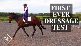 OUR FIRST EVER DRESSAGE TEST  ERIDERS  RoR [upl. by Iggie420]