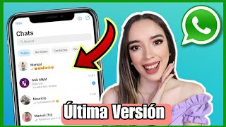 Nuevo WHATSAPP Estilo IPHONE en Android 2024 ✅ Ultima Actualización 🌈 [upl. by Range177]