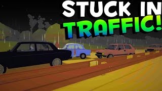 TRAFFIC JAMS AND CAVES Jalopy Gameplay [upl. by Lilas]