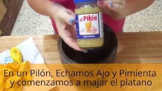 Mofongo con Camarones en Salsa Criolla [upl. by Lewej]