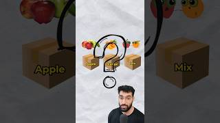 3 Boxes All Mislabeled Can You Fix the Labels puzzlegame mindchallenge puzzle [upl. by Asyla883]