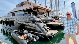 €14 Million Superyacht Tour  Sunreef Power 100 [upl. by Nirag511]