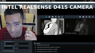 Review on Intel Realsense D415 RGBD Camera [upl. by Enylorac291]