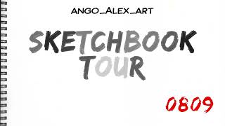 Sketchbook tour art 2022 [upl. by Eastman138]