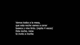 Letra Buseca y vino tinto Subtitulada La Renga  Esquivando charcos [upl. by Ajat]