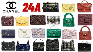 Chanel 24A Preview Part 2Handbags  Launch In June 2024 [upl. by Ezirtaeb]