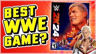 Is WWE 2K24 the greatest wrestling game of all time [upl. by Sherl]