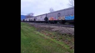 CPKC Train In Agassiz Bc [upl. by Adaven]