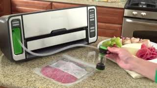 Retractable Handheld Sealer  FoodSaver® [upl. by Nahgiem]