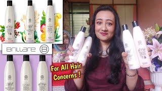 Brillare Shampoos Review  Heavy Moisturising Dandruff Control amp Hairfall Control  Moisturiser [upl. by Victoria]