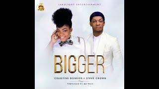 CELESTINE DONKOR FT STEVE CROWN BIGGER [upl. by Yslehc]