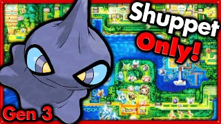 Can I Beat Pokemon Fire Red with ONLY Shuppet 🔴 Pokemon Challenges ► NO ITEMS IN BATTLE [upl. by Pulsifer]