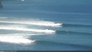 Nyepi Waves  Bali March 9 2016 [upl. by Oilla]