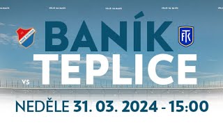 Baník Ostrava  Teplice 41 [upl. by Eimorej462]