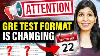 NEW GRE TEST FORMAT 2023 🔥  Everything you need to know 🤯 [upl. by Ruvolo]