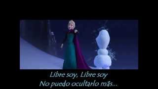 Carmen Sarahí  Libre soy letra FROZEN [upl. by Trub144]