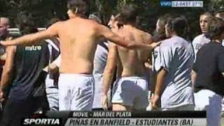 Incidentes en Banfield vs Estudiantes de Buenos Aires [upl. by Morganne]