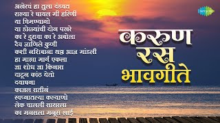 मनाला प्रसन्न करणारी भावगीते  Sakhya re ghayal mee harini  Lata Mangeshkar  Old Marathi Hit Songs [upl. by Amada]