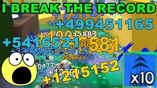 10x Field Boost I Broke The Record TOO MUCH Honey  Bee Swarm Simulator [upl. by Ittocs]