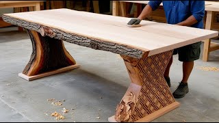 You Should See A Wonderful Garden Table Created From The Hands Of A Young Carpenter [upl. by Davine]