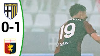 ParmaGenoa 01 Mario Balotelli Prestazione straordinaria e highlights prolungati [upl. by Novyat]